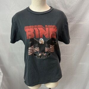 Anine Bing Vintage Tee - XS - excellent condition - Black - Eagle Flag